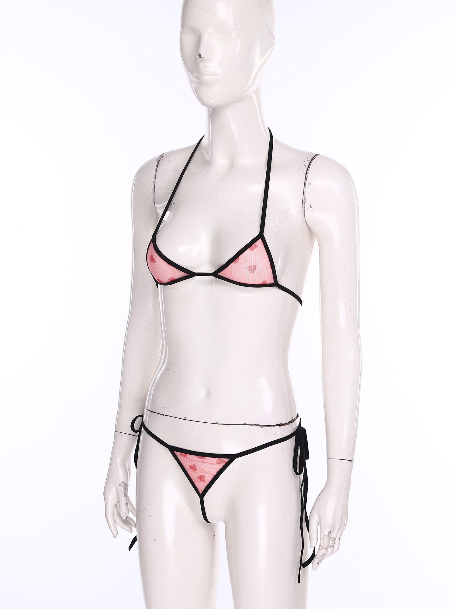 Женское микро-мини-бикини, ком – обзор и цена Lace Bralette Set