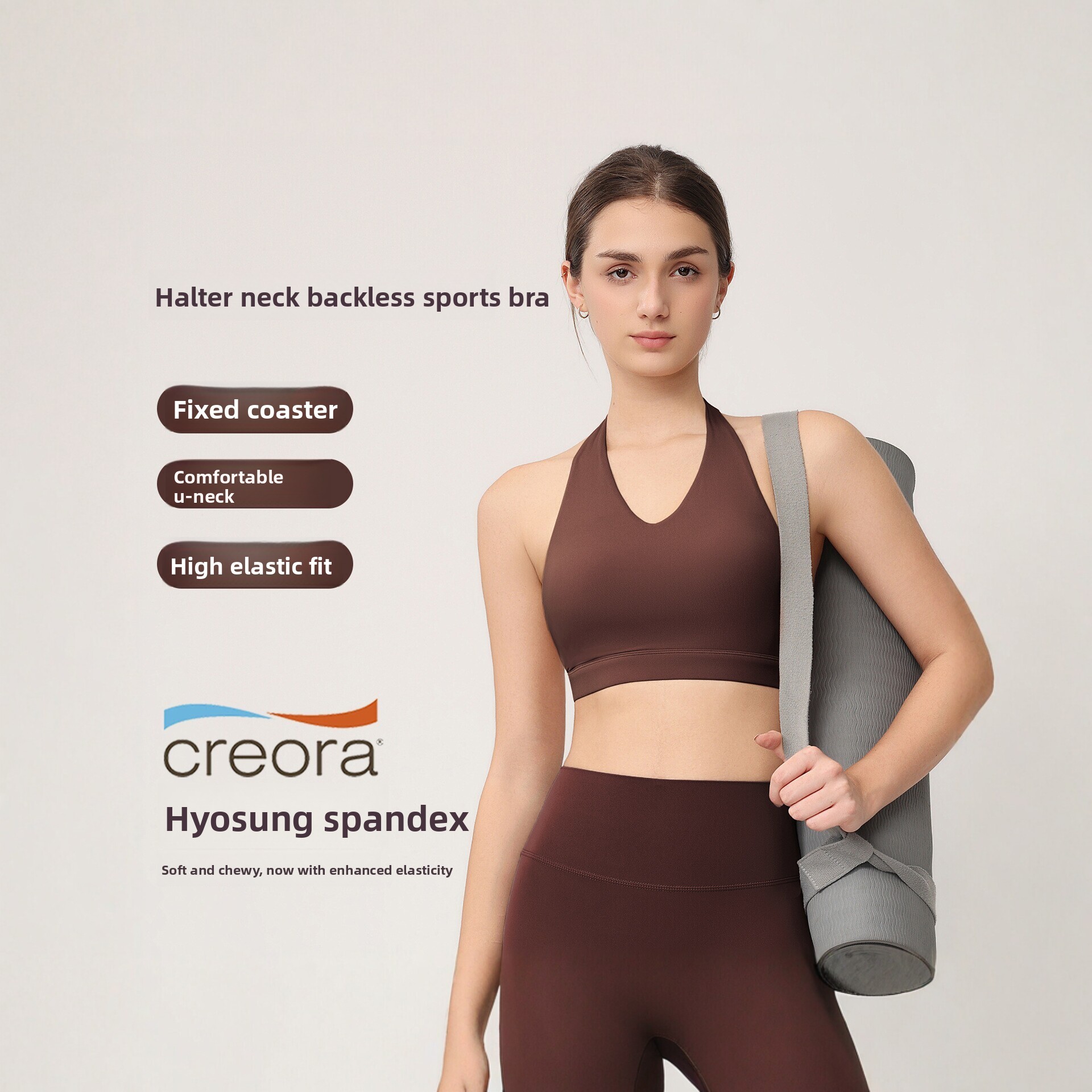Женский спортивный топ-халтер  – обзор и цена Sports Bra Racerback