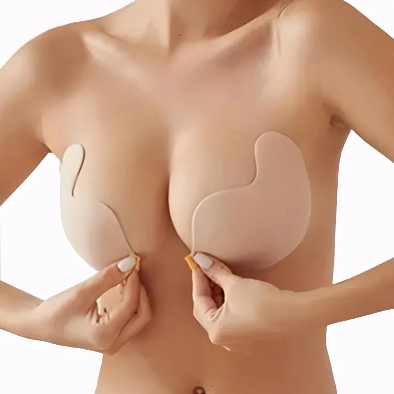 Невидимый бесшовный бюстгальте – обзор и цена Push Up Bra Silicone